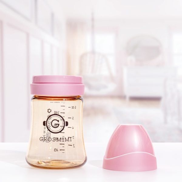 Bình sữa Grosmimi PPSU 200ml ( Không Núm Ti )