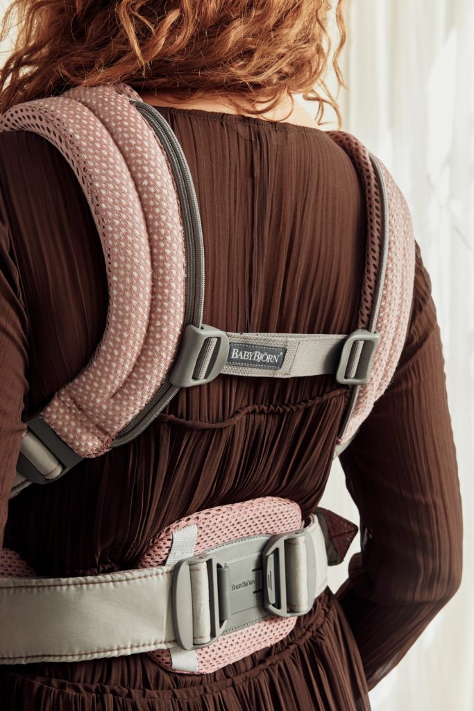 Địu Trẻ Em Baby Bjorn Baby Carrier Harmony - Màu Dusty Pink