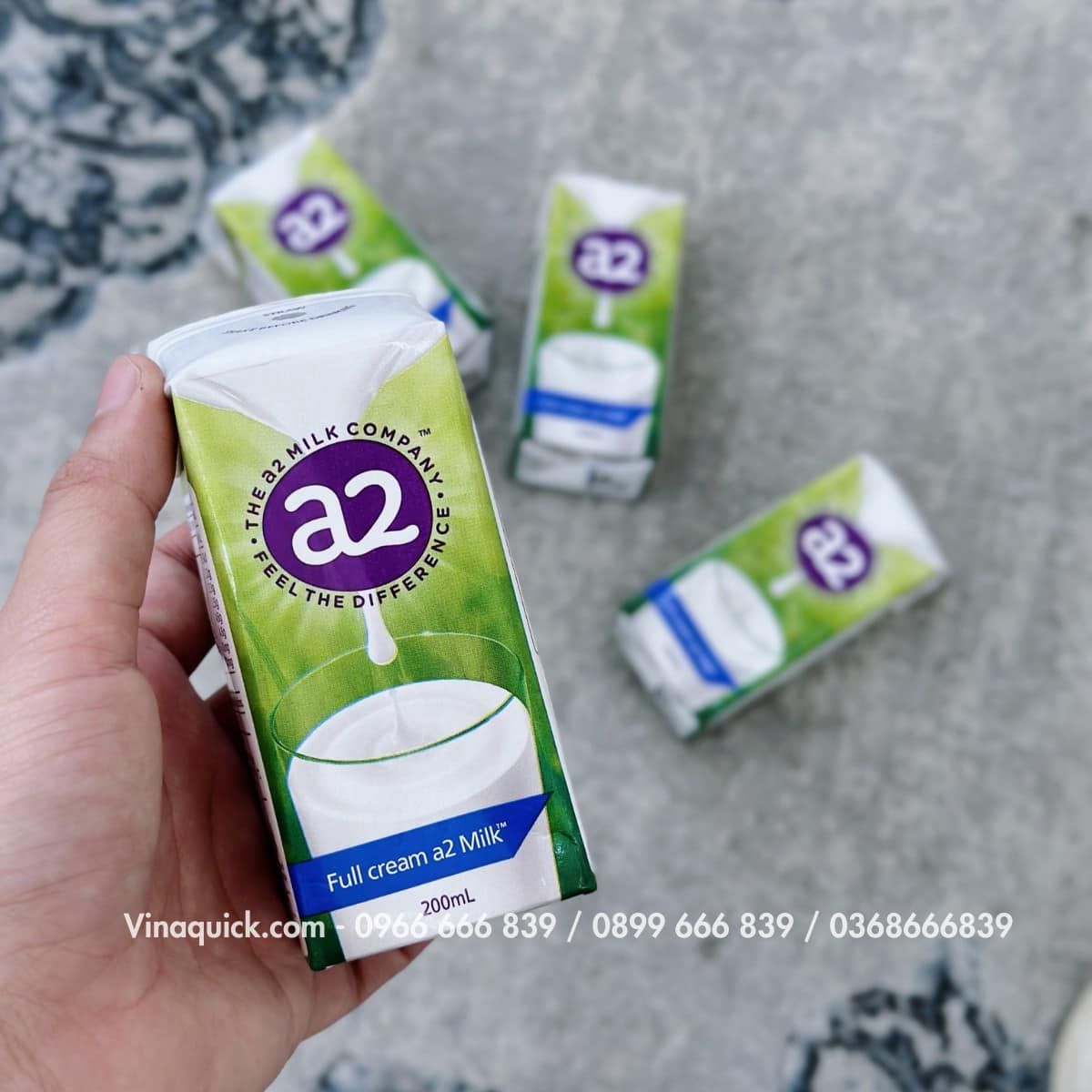 Sữa tươi A2 Nguyên Kem của Úc 200ML