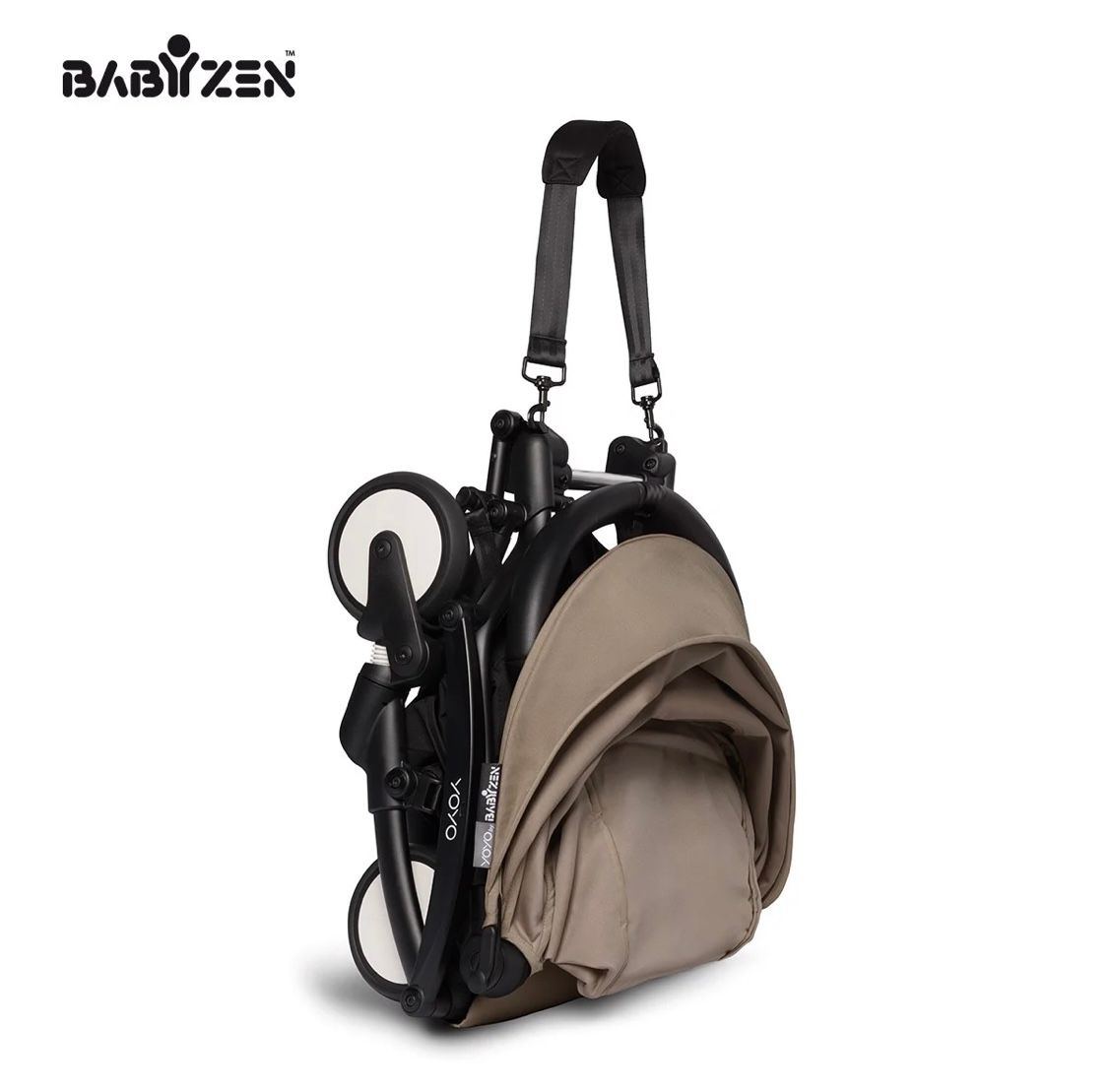  XE ĐẨY GẤP GỌN BABYZEN YOYO2 ULTRA COMPACT 6+ STROLLER - BLACK/TAUPE 