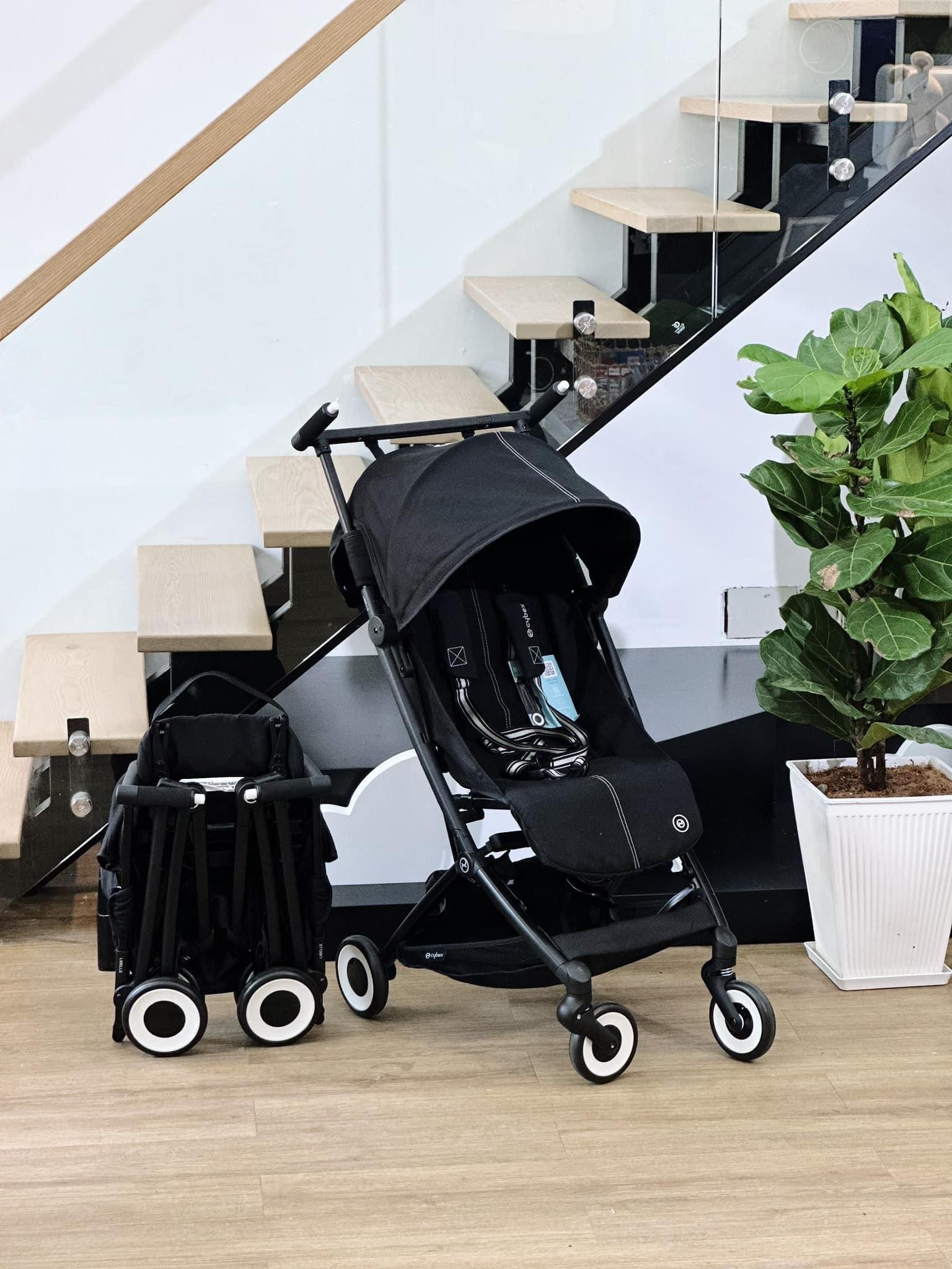  Xe đẩy gấp gọn Cybex Libelle - Màu Magic Black 