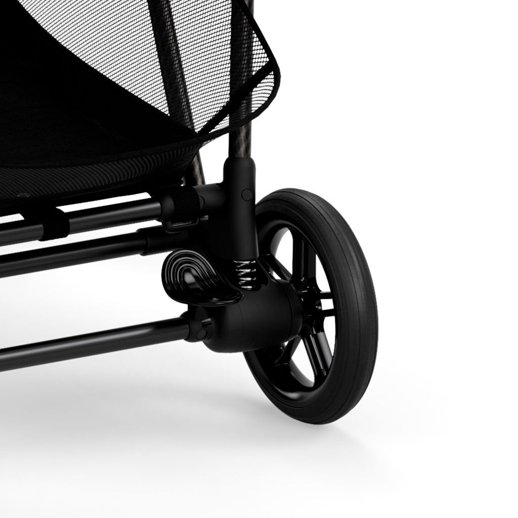 Xe Đẩy Gấp Gọn Siêu Nhẹ Cybex Melio Carbon - Màu Magic Black