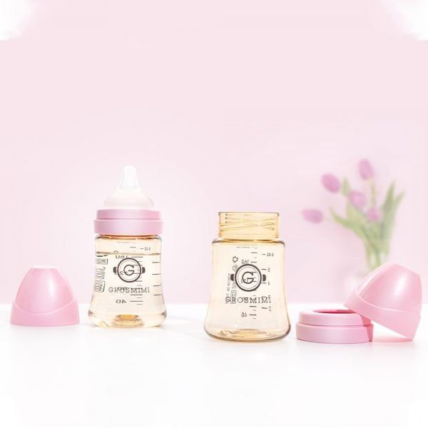 Bình sữa Grosmimi PPSU 200ml ( Không Núm Ti )