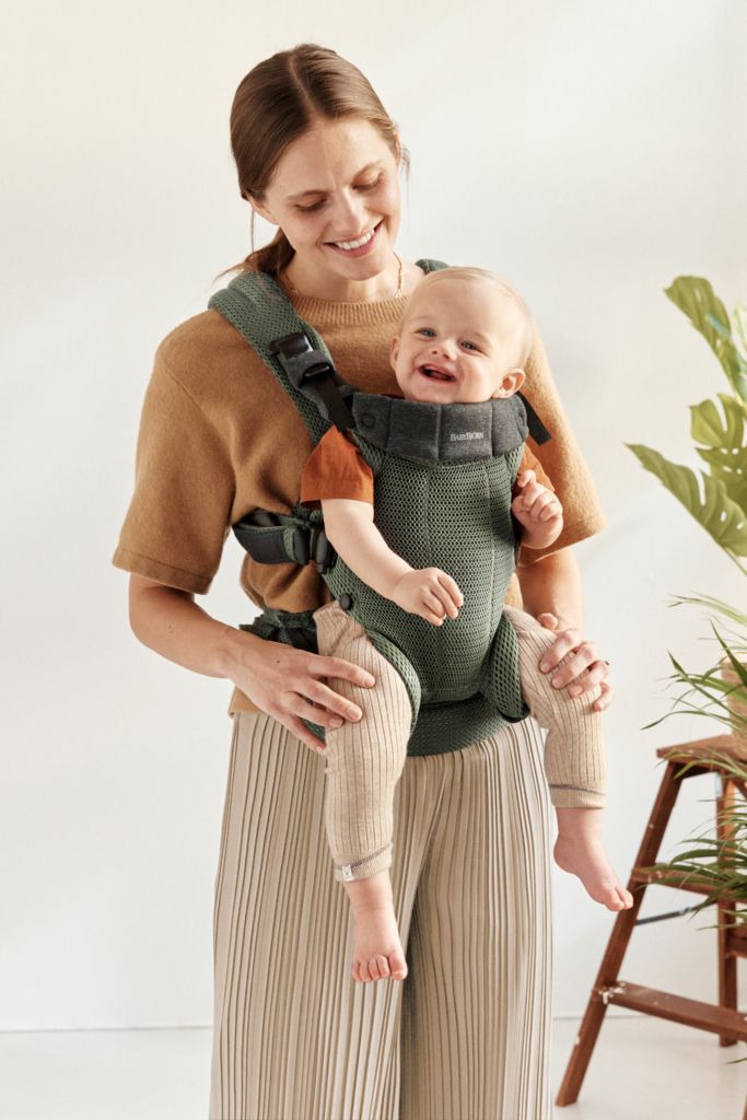 Địu Trẻ Em Baby Bjorn Baby Carrier Harmony - Màu Dark Green