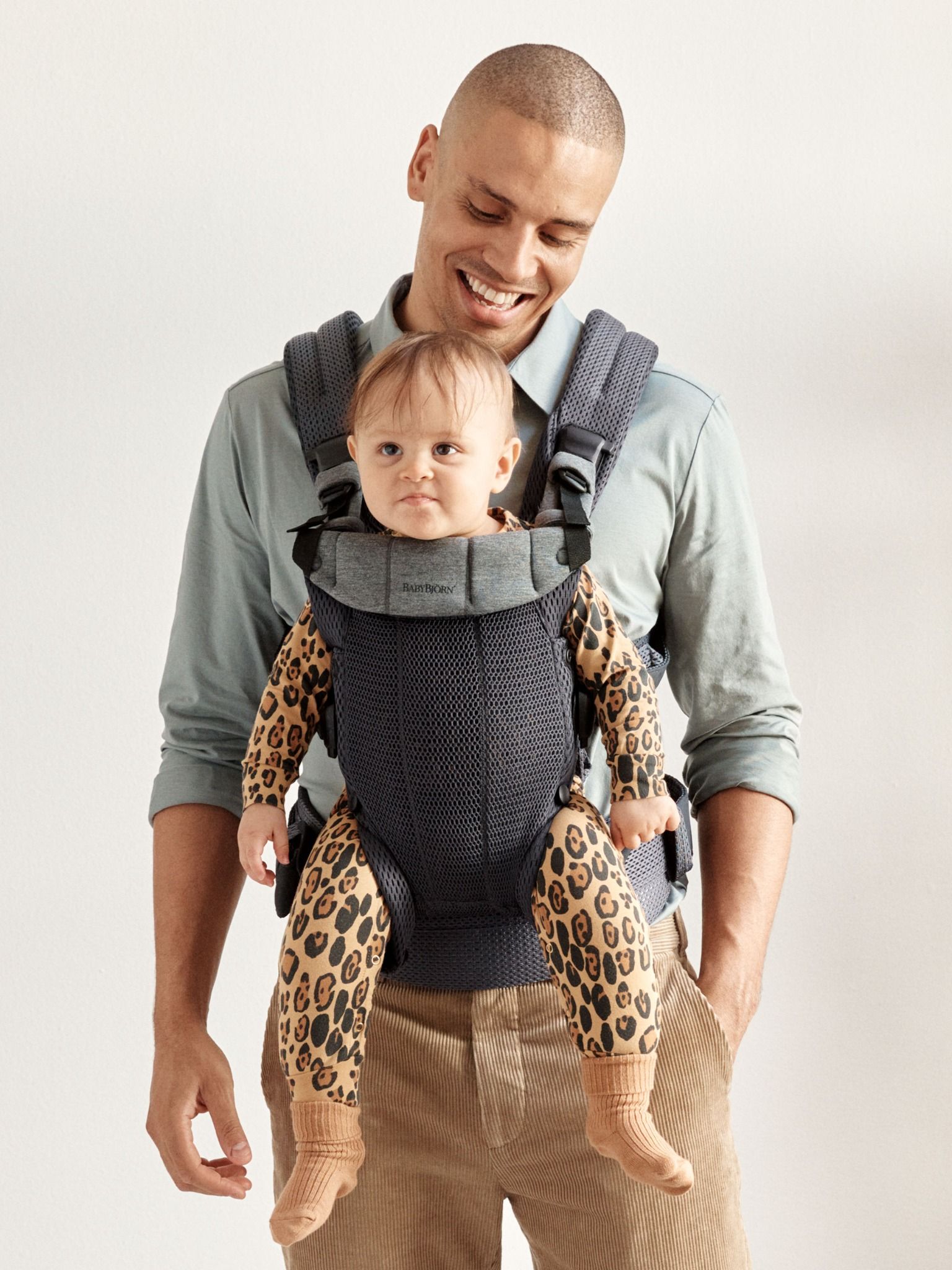  Địu Trẻ Em Baby Bjorn Baby Carrier Harmony - Màu Anthracite 