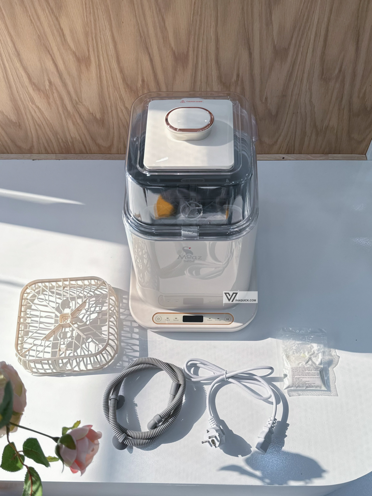 Máy rửa bình sữa Moaz BéBé MB-064