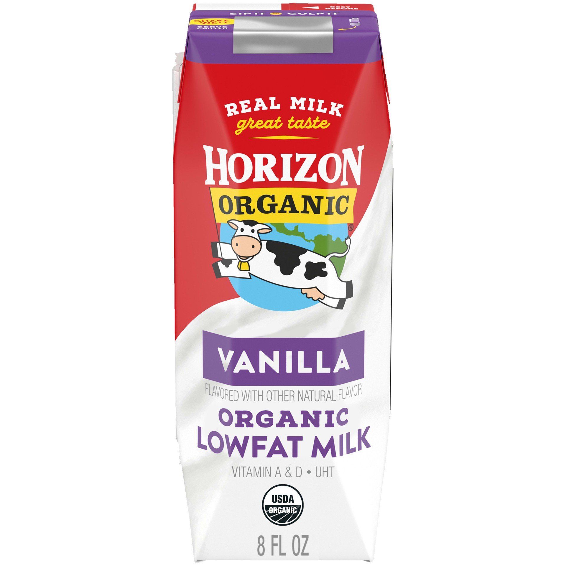  (HỘP) SỮA TƯƠI HORIZON VANILLA ORGANIC LOWFAT MILK 236ML 