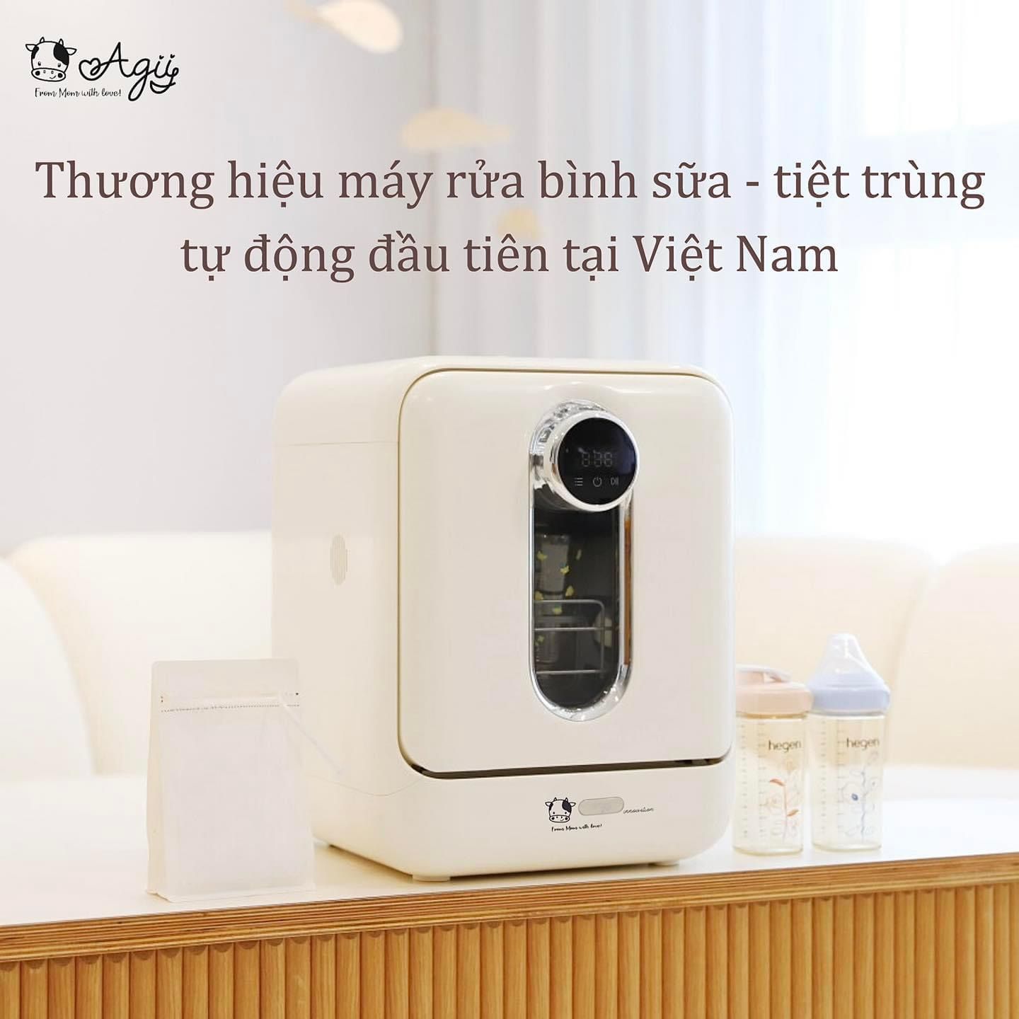 Máy Rửa Bình Sữa Và Sấy Khô Thông Minh AGII 03