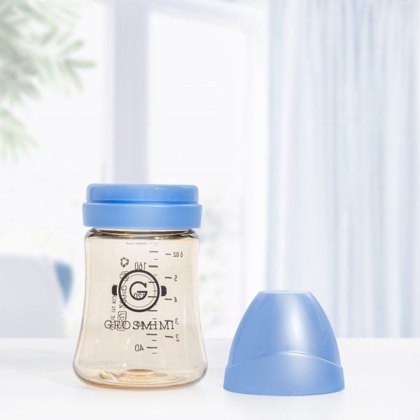 Bình sữa Grosmimi PPSU 200ml ( Không Núm Ti )