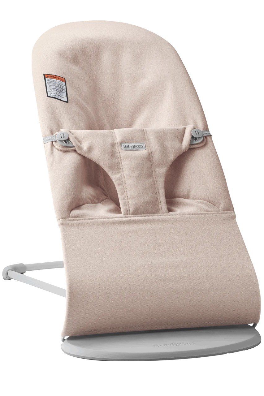 Ghế Rung Baby Bjorn Bouncer Bliss Vải Woven Mélange