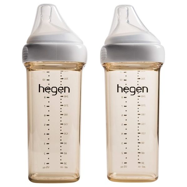 Bình sữa PPSU Hegen Anti Colic Baby Bottles Wide Neck 330ml
