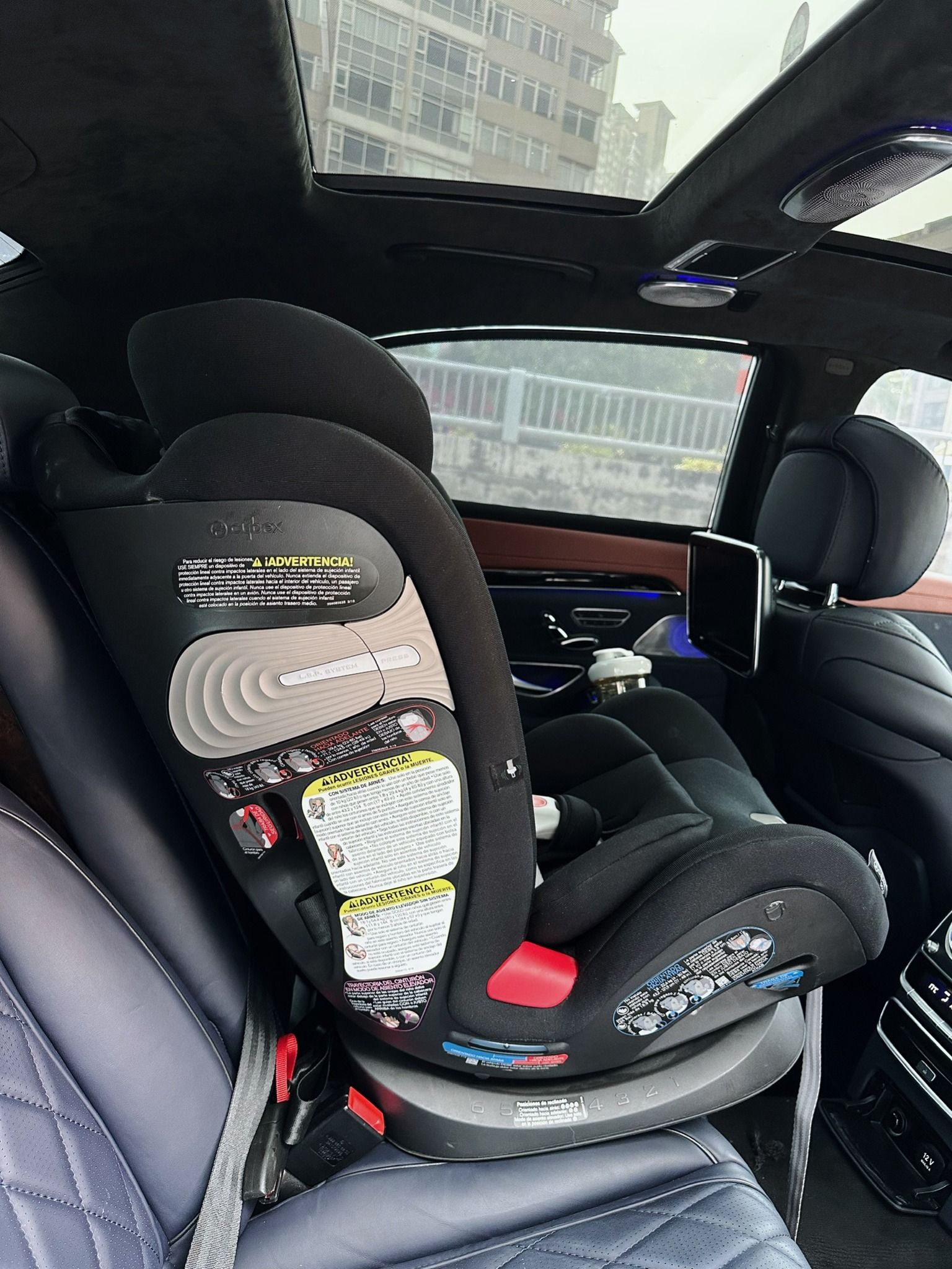 GHẾ NGỒI ÔTÔ CYBEX ETERNIS S - LAVASTONE BLACK