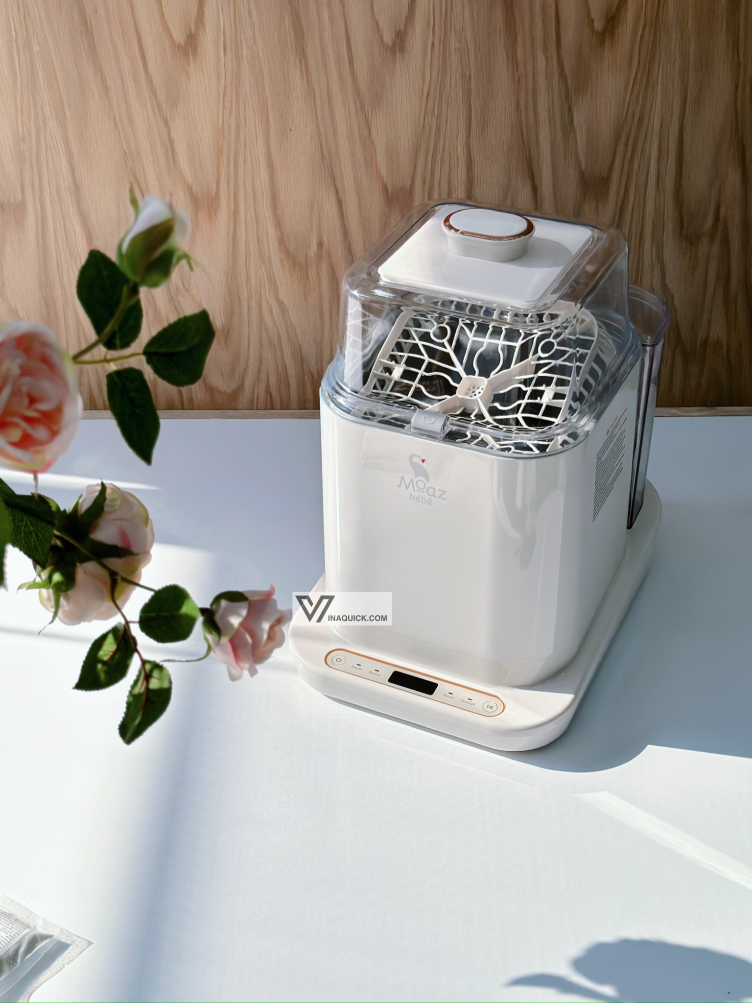 Máy rửa bình sữa Moaz BéBé MB-064