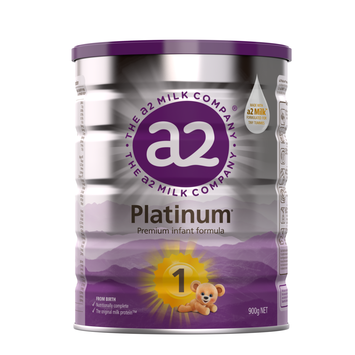 Sữa A2 Platinum Số 1 Cho Bé Từ 0-6 Tháng (900g)