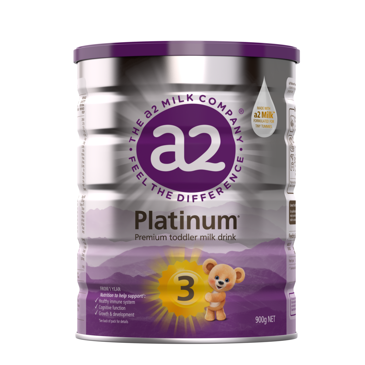 Sữa A2 Platinum Số 3 Cho Bé Từ 1-3 Tuổi (900g)
