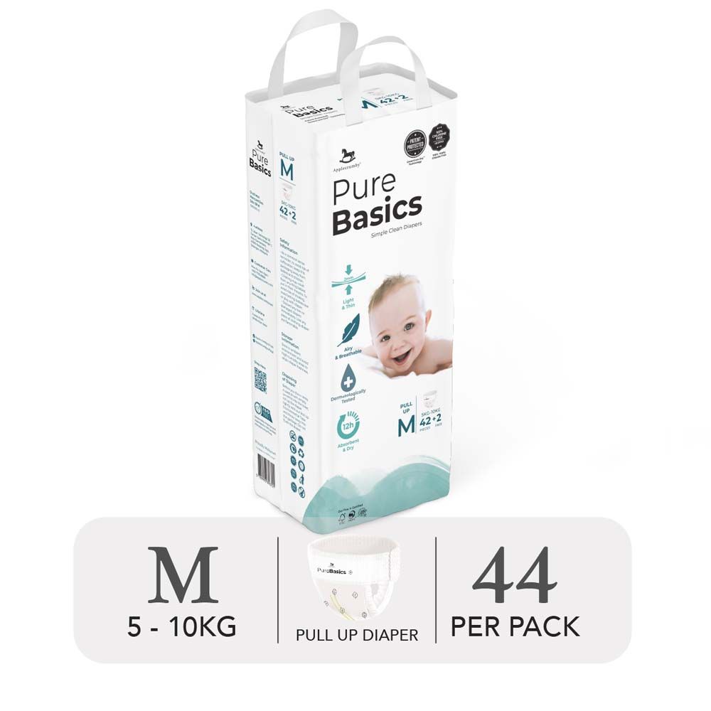 Bỉm Tã Quần Ngày Đêm Applecrumby Purebasics