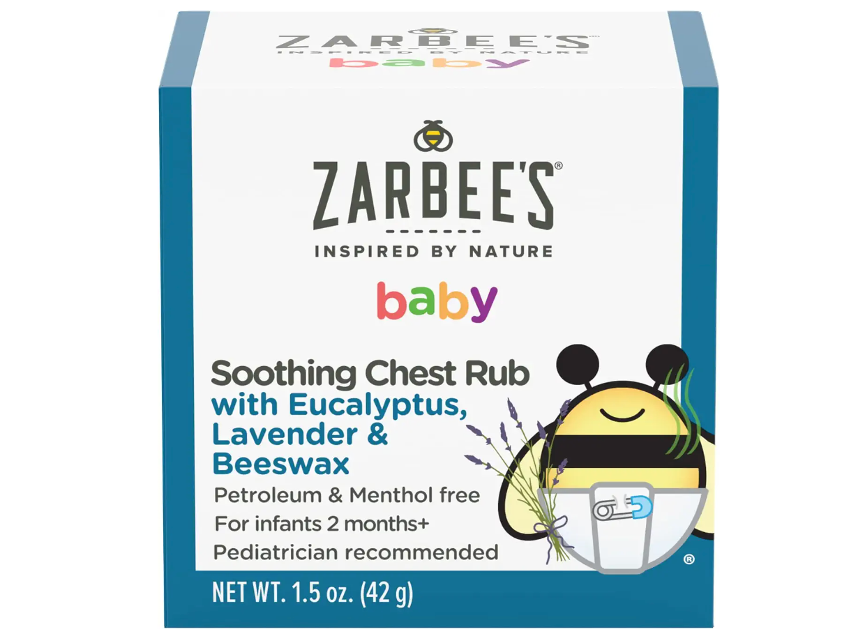 DẦU BÔI ẤM NGỰC, TRỊ CÔN TRÙNG ĐỐT ZARBEE'S NATURALS CHO BÉ TỪ 2 THÁNG 42g