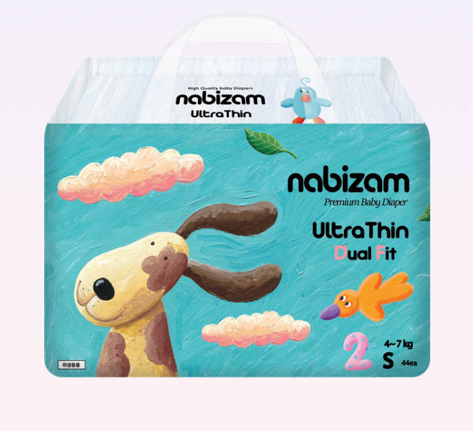 Tã/Bỉm Dán Nabizam Ultra Thin Nội Địa Hàn