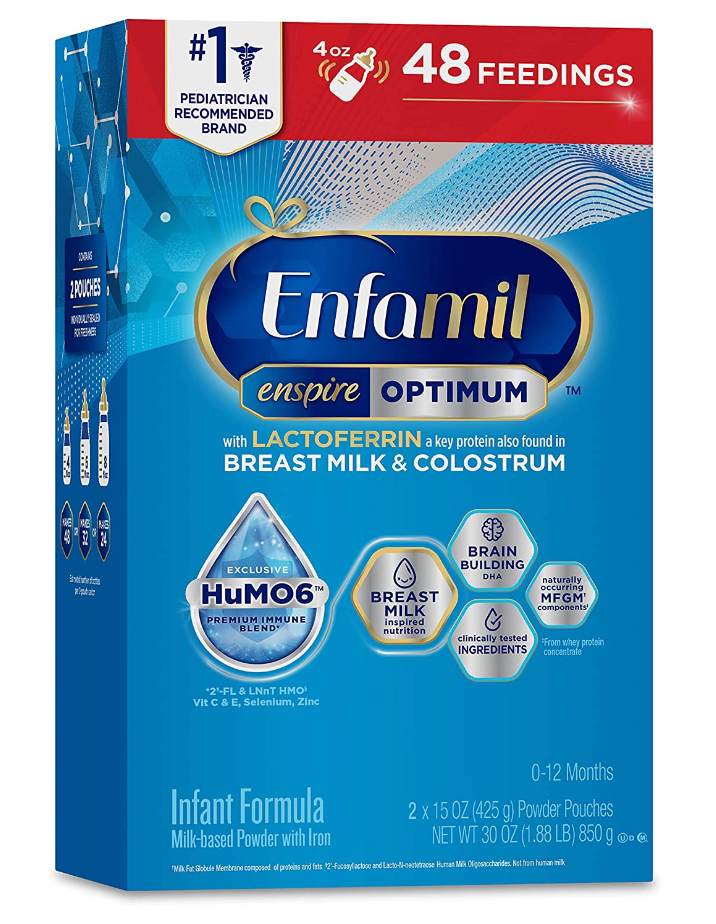 Sữa Enfamil Enspire Optimum Infant Formula Cho Bé 0 - 12 Tháng (850g)