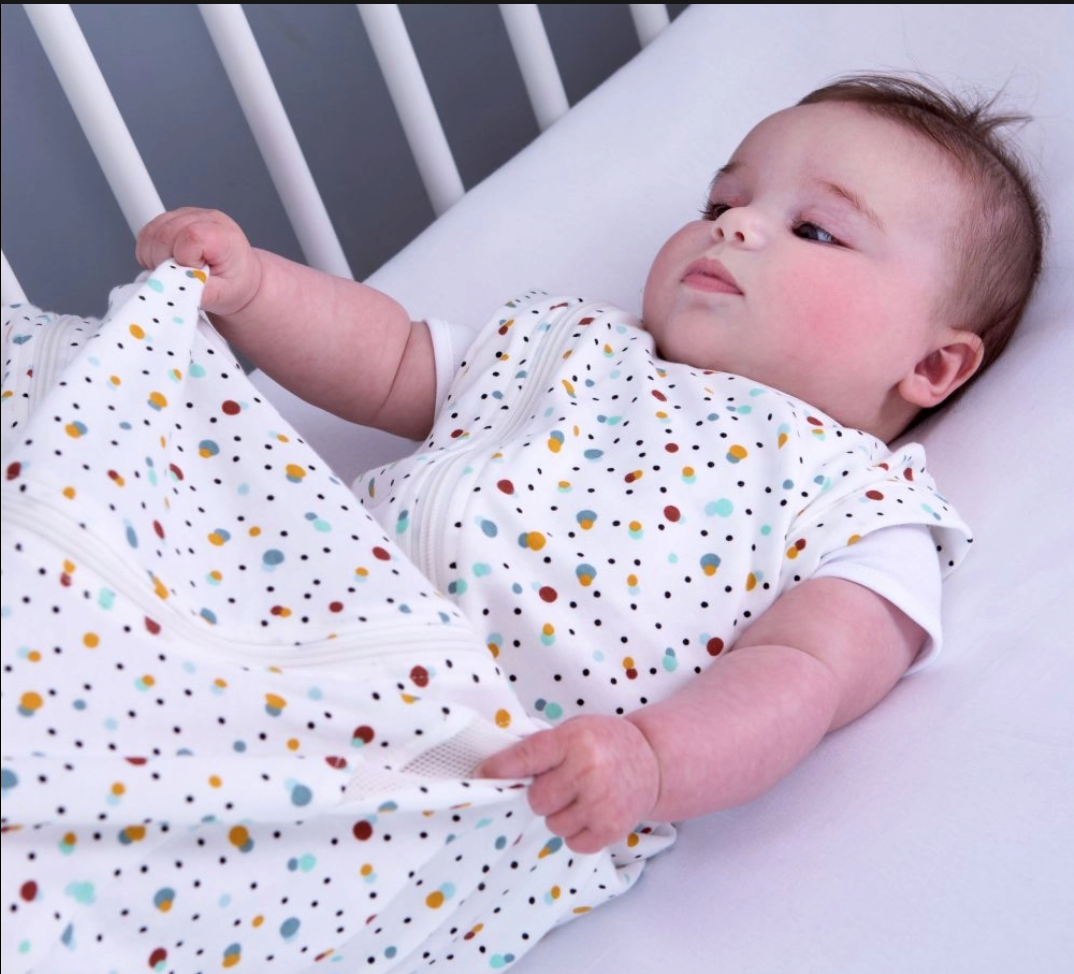 Túi Ngủ Purflo Mùa Hè Cao Cấp Cho Bé 0.5 Tog - Scandi Spot