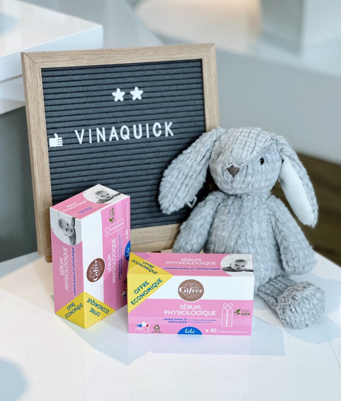 NƯỚC MUỐI SINH LÝ GIFRER (40 ỐNG)
