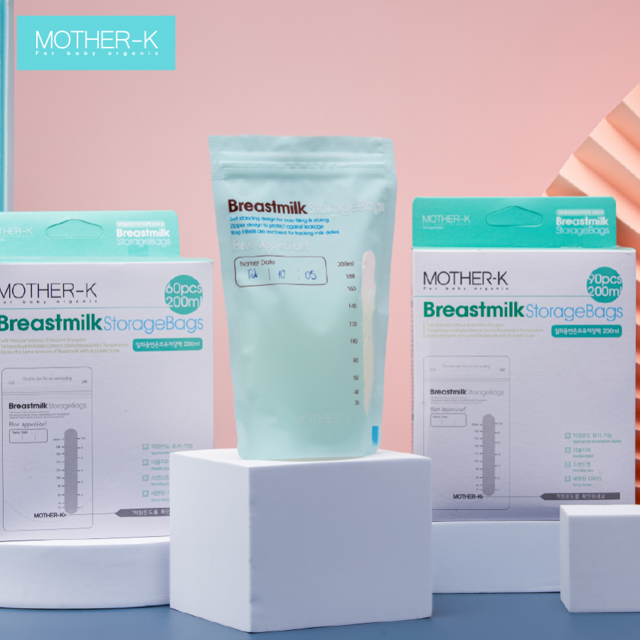 Túi Trữ Sữa Cảm Biến Nhiệt Mother-K Hàn Quốc (30c)