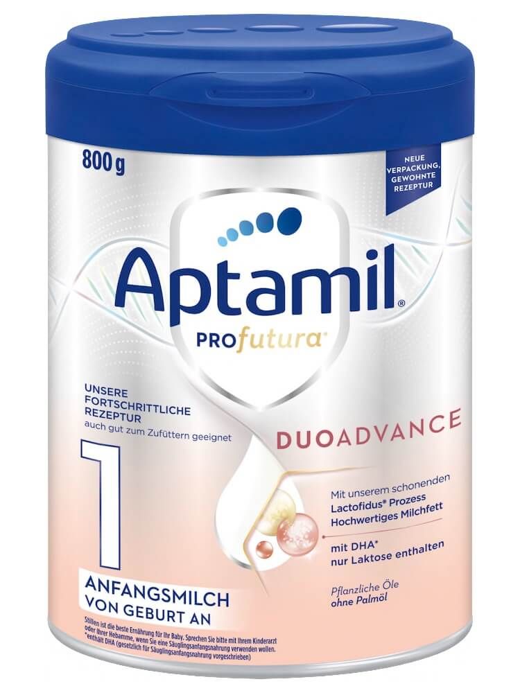 Sữa Aptamil Profutura Douadvance Đức Bạc Số 1 Cho Bé Từ 0 – 6 Tháng (800g)