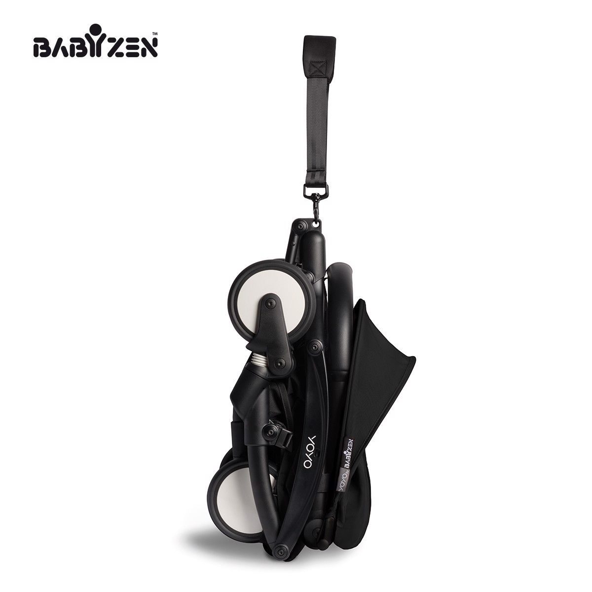  XE ĐẨY GẤP GỌN BABYZEN YOYO2 ULTRA COMPACT 6+ STROLLER - BLACK/BLACK 