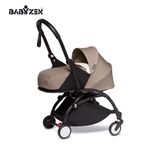  XE ĐẨY BABYZEN YOYO2 0+ 6+ COMPLETE STROLLER - BLACK/TAUPE 