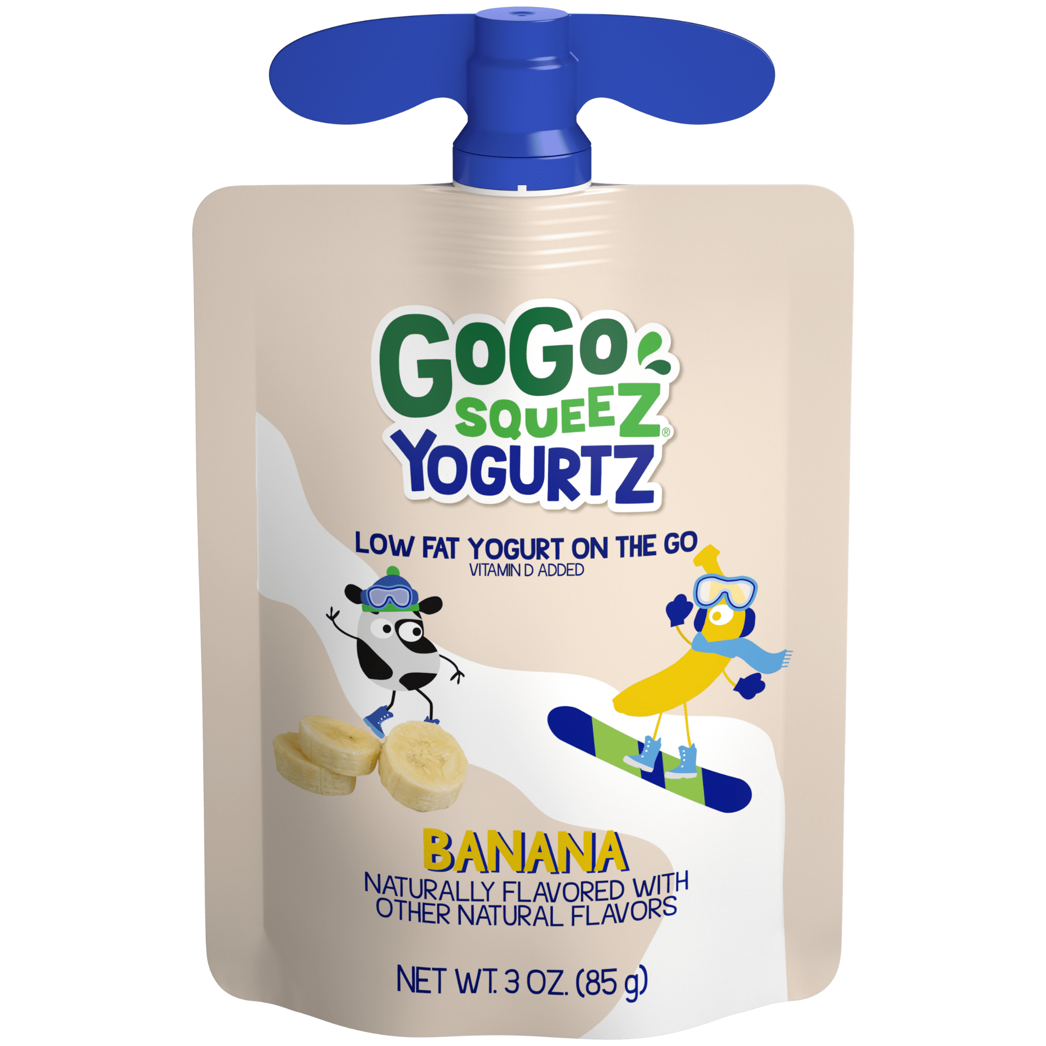 Sữa chua túi Gogo Squeez Yogurtz - Chuối