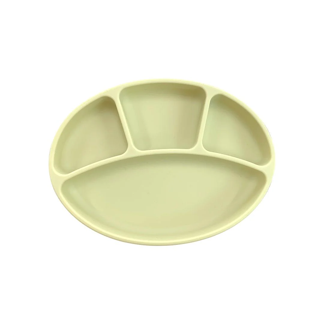 Khay Ăn Dặm Silicone Chia Ngăn Modui