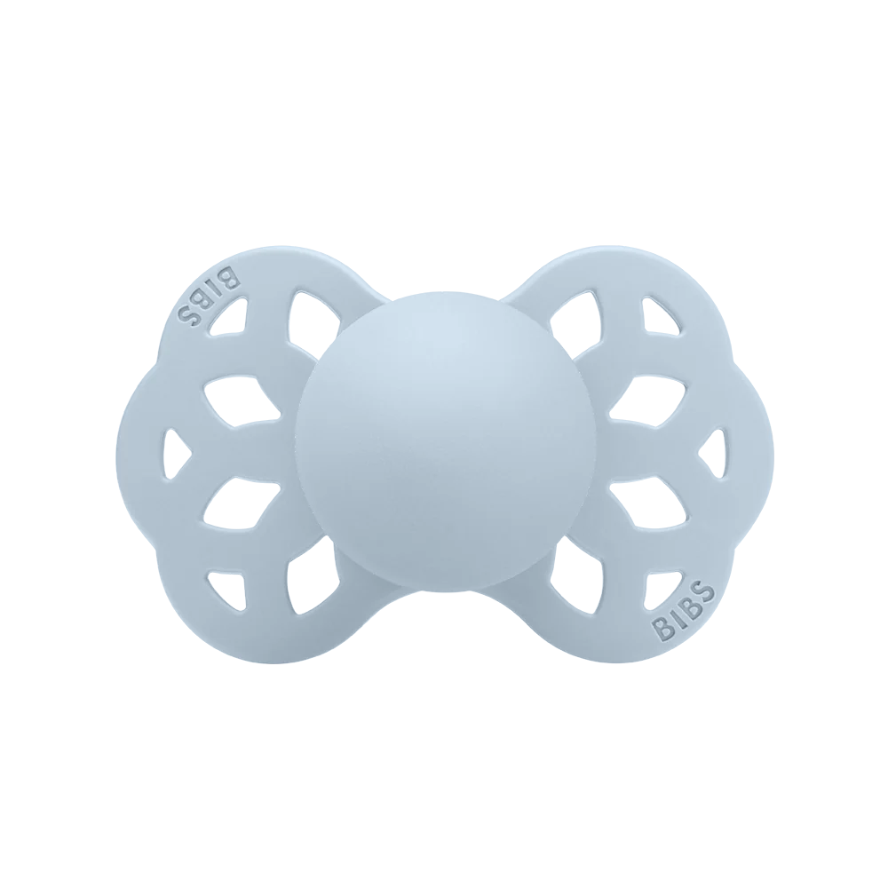 Ti Giả Núm Dẹt Bibs Pacifier Infinity Silicone Size 1 Từ 0-6 Tháng