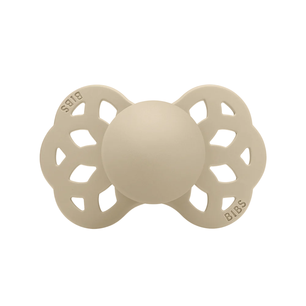 Ti Giả Núm Dẹt Bibs Pacifier Infinity Silicone Size 1 Từ 0-6 Tháng