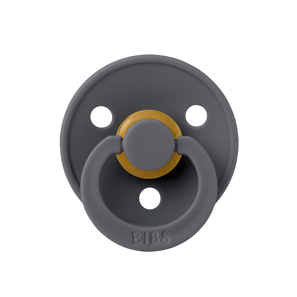 Ti Giả Núm Tròn Bibs Pacifier Colour Latex Size 1 Từ 0-6 Tháng