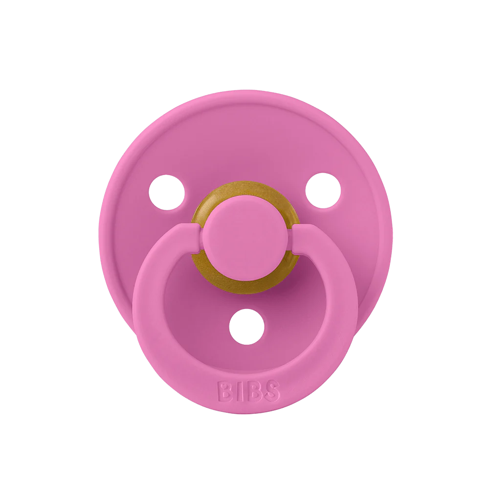 Ti Giả Núm Tròn Bibs Pacifier Colour Latex Size 1 Từ 0-6 Tháng