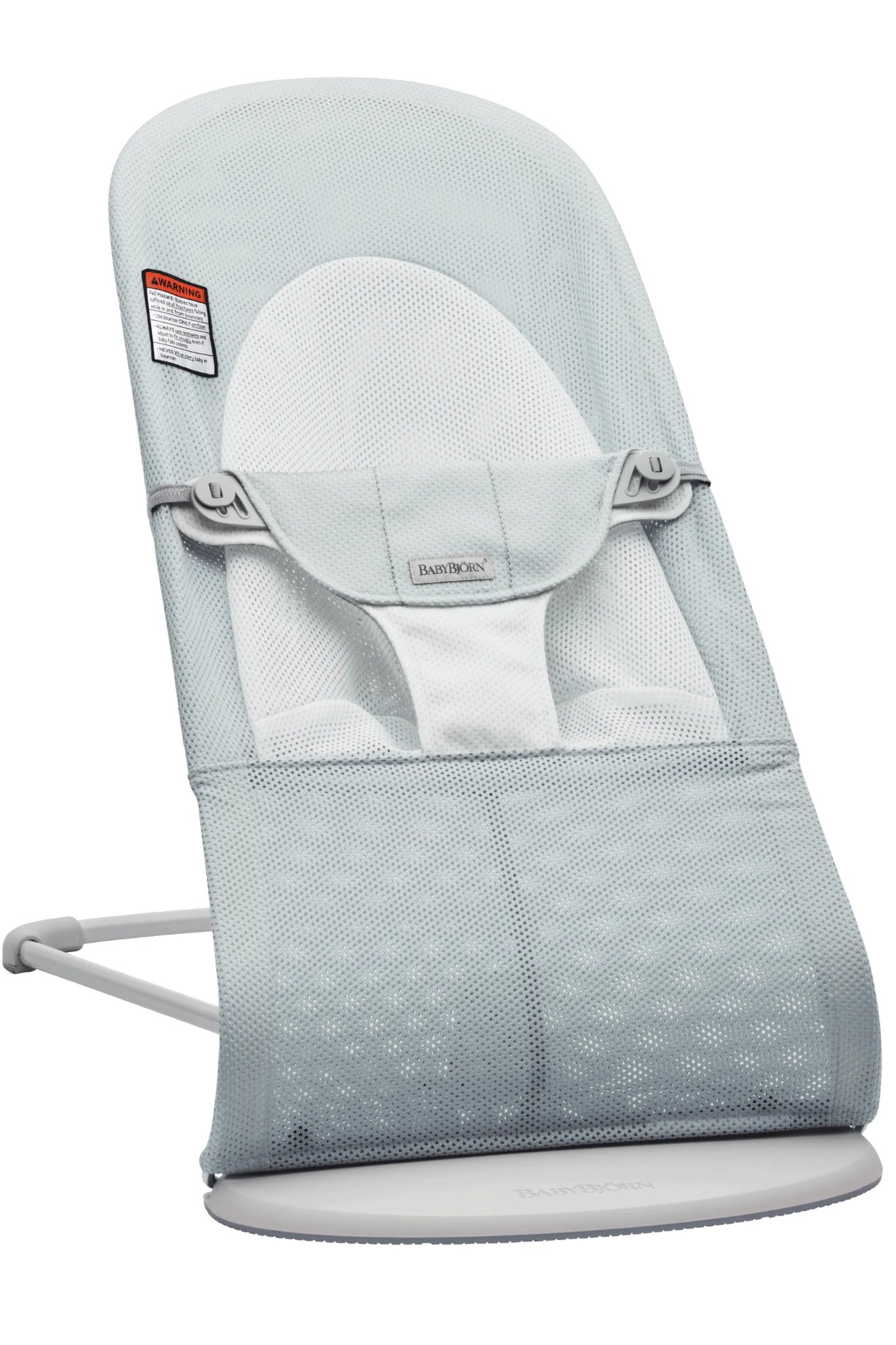Ghế Rung Baby Bjorn Bouncer Balance Soft Vải Lưới Mesh - Light Gray Frame