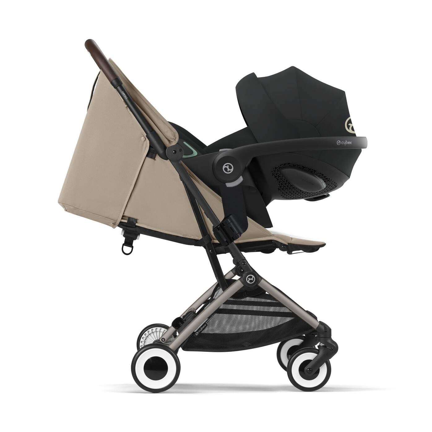 Xe Đẩy Gấp Gọn Cybex Orfeo TPE - Màu Almond Beige