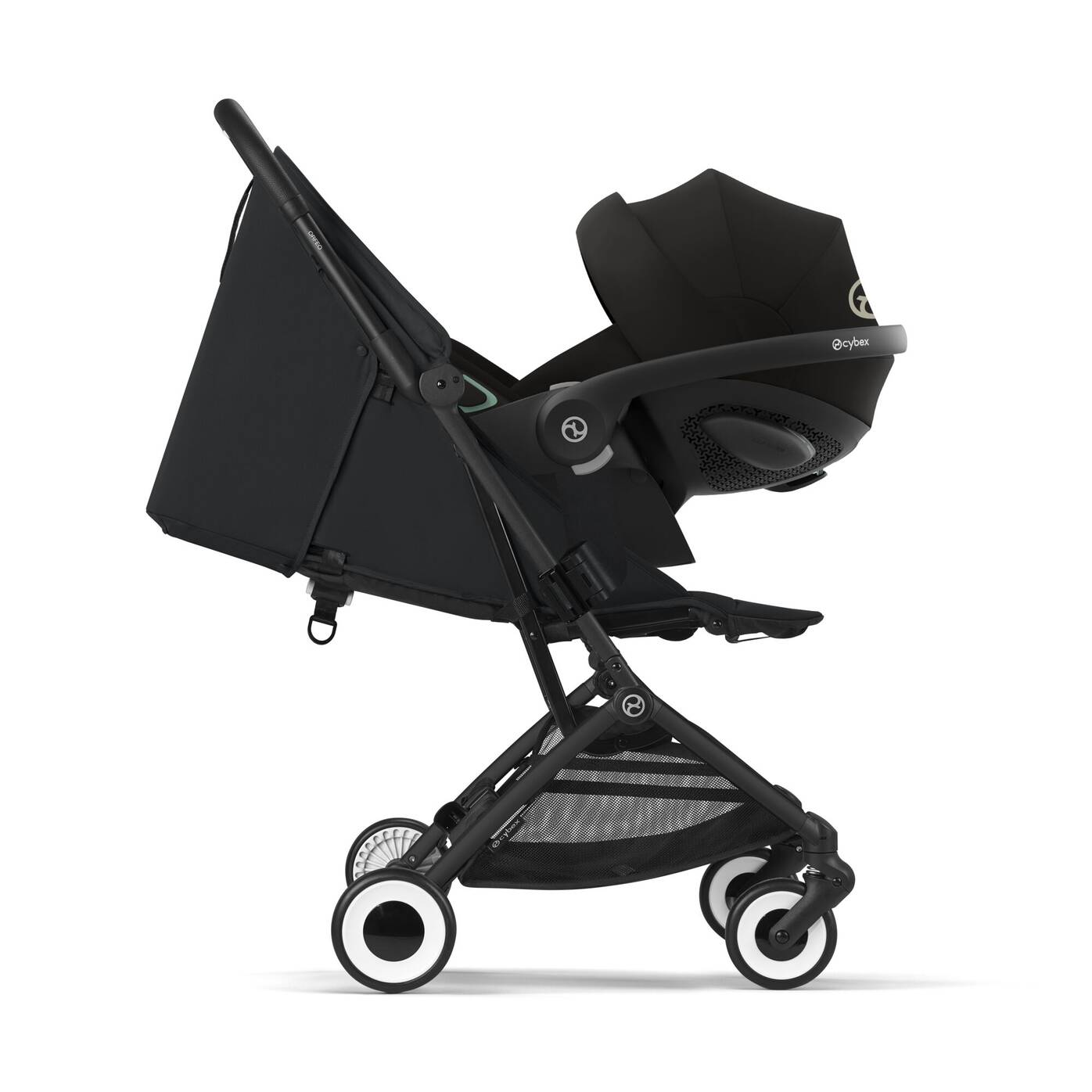 Xe Đẩy Gấp Gọn Cybex Orfeo - Màu Magic Black