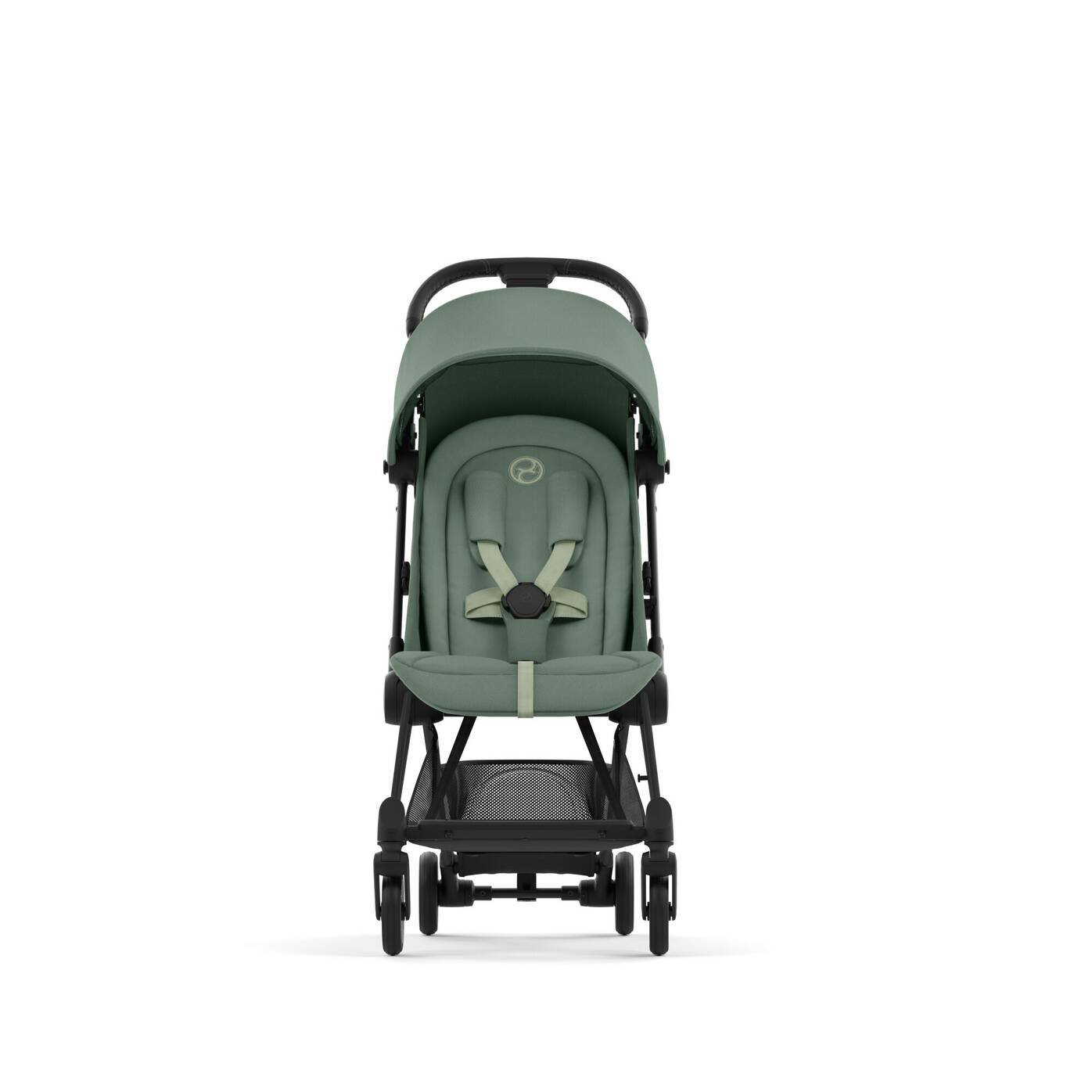 Xe Đẩy Gấp Gọn Cybex Platinum Coya - Matt Black / Leaf Green