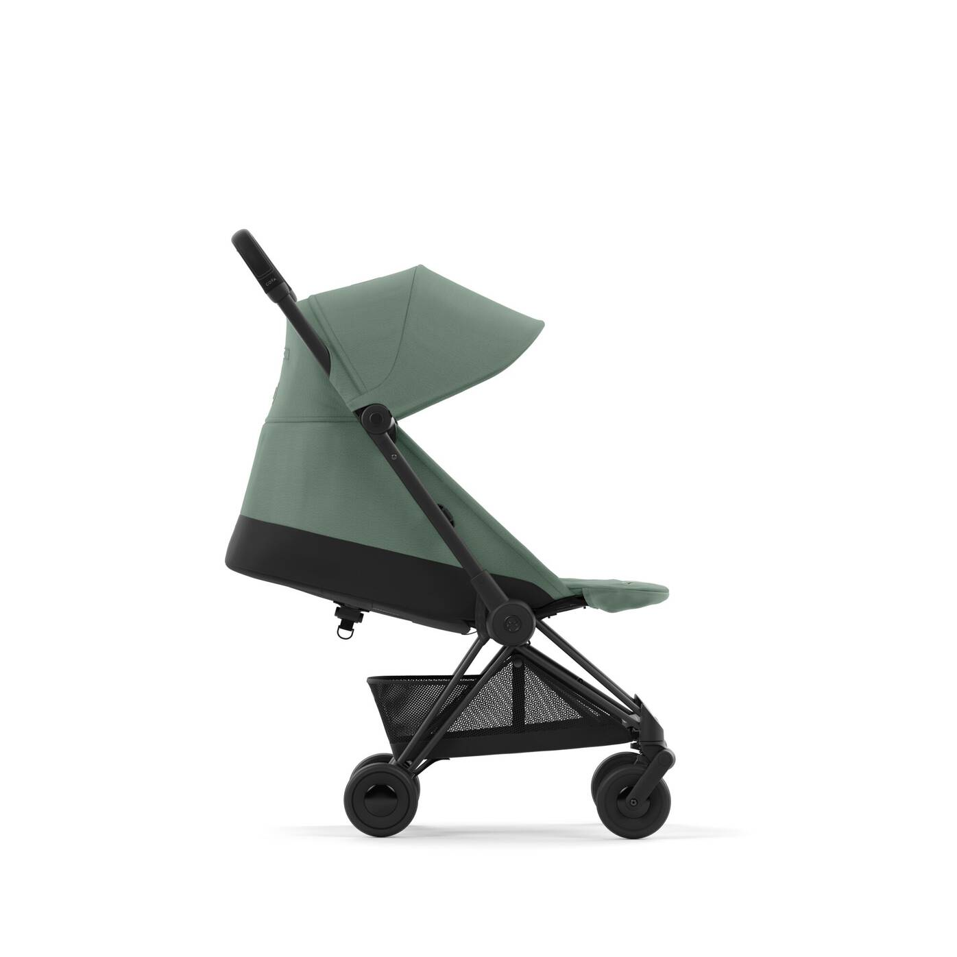 Xe Đẩy Gấp Gọn Cybex Platinum Coya - Matt Black / Leaf Green