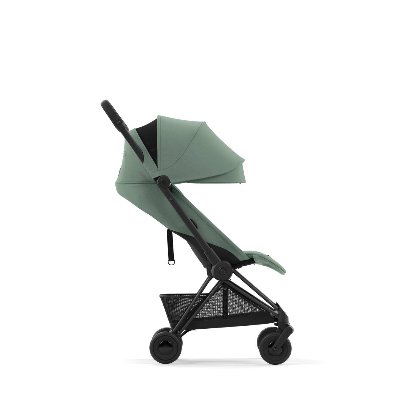 Xe Đẩy Gấp Gọn Cybex Platinum Coya - Matt Black / Leaf Green
