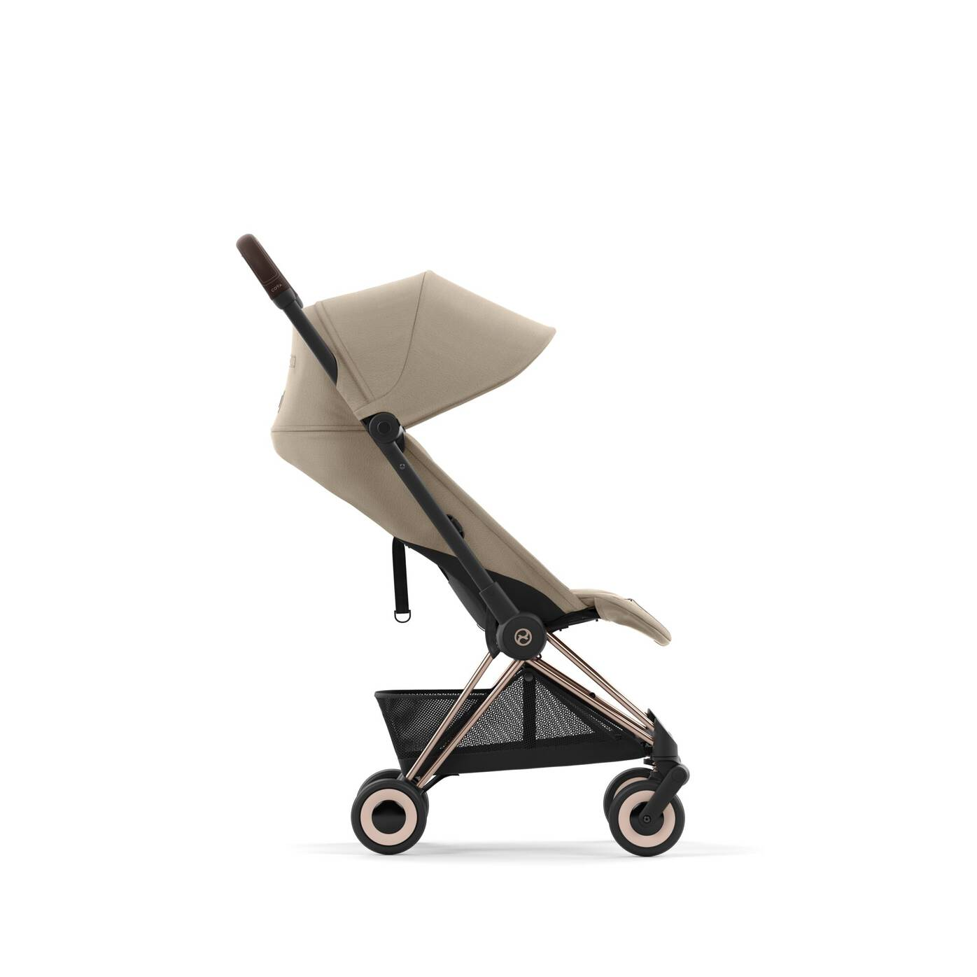 Xe đẩy gấp gọn Cybex Platinum Coya - Rosegold / Cozy Beige