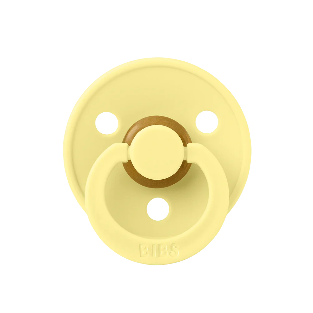 Ti Giả Núm Tròn Bibs Pacifier Colour Latex Size 1 Từ 0-6 Tháng