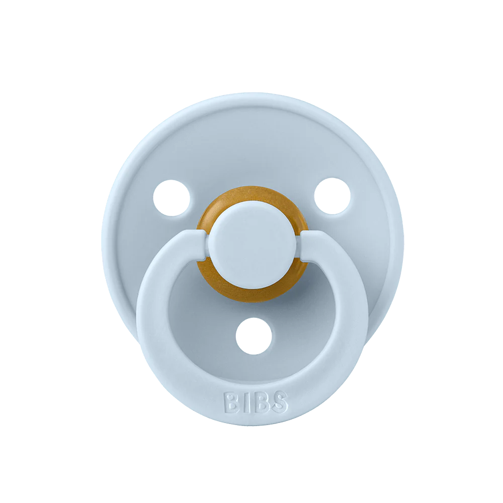 Ti Giả Núm Tròn Bibs Pacifier Colour Latex Size 1 Từ 0-6 Tháng