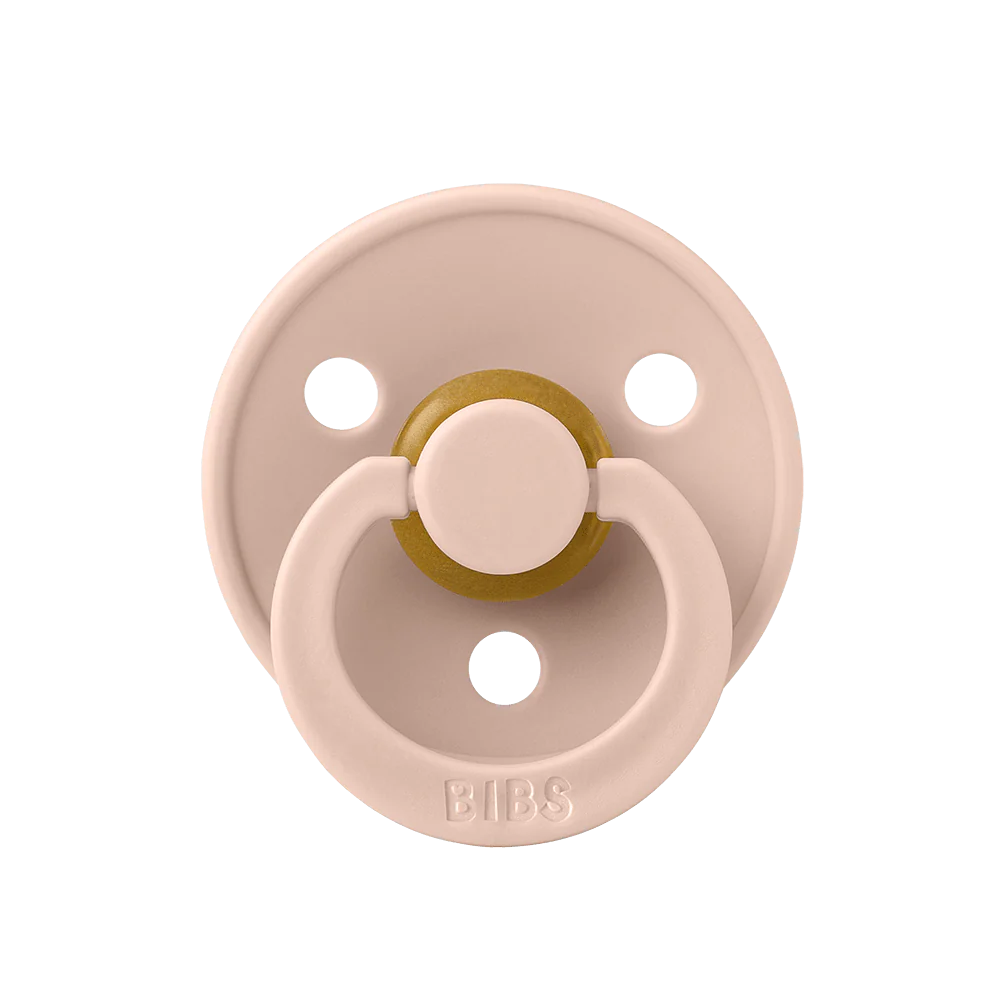 Ti Giả Núm Tròn Bibs Pacifier Colour Latex Size 1 Từ 0-6 Tháng