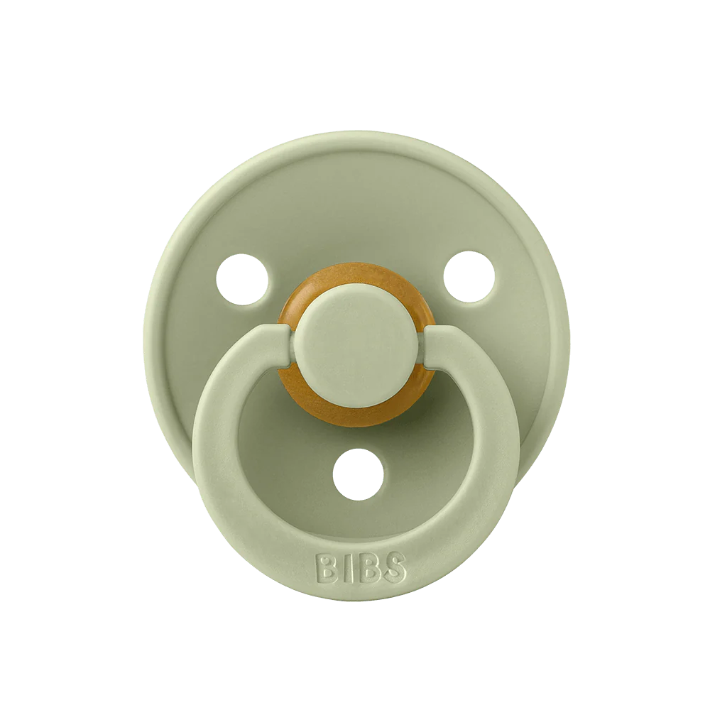 Ti Giả Núm Tròn Bibs Pacifier Colour Latex Size 1 Từ 0-6 Tháng