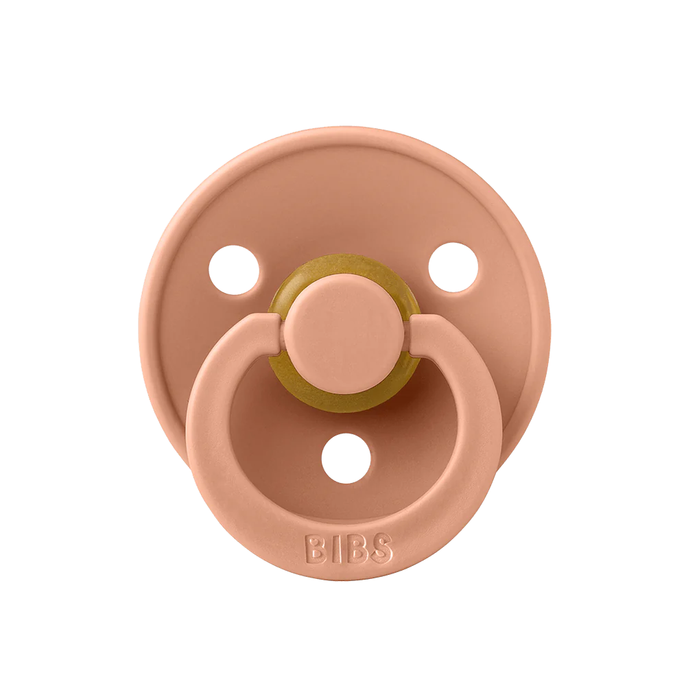 Ti Giả Núm Tròn Bibs Pacifier Colour Latex Size 1 Từ 0-6 Tháng