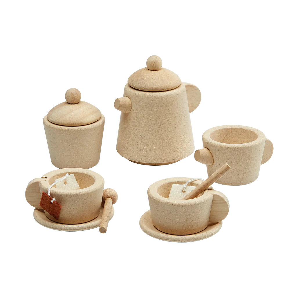 Đồ Chơi Gỗ PlanToys Set Tiệc Trà Chiều Cho Bé 2Y+