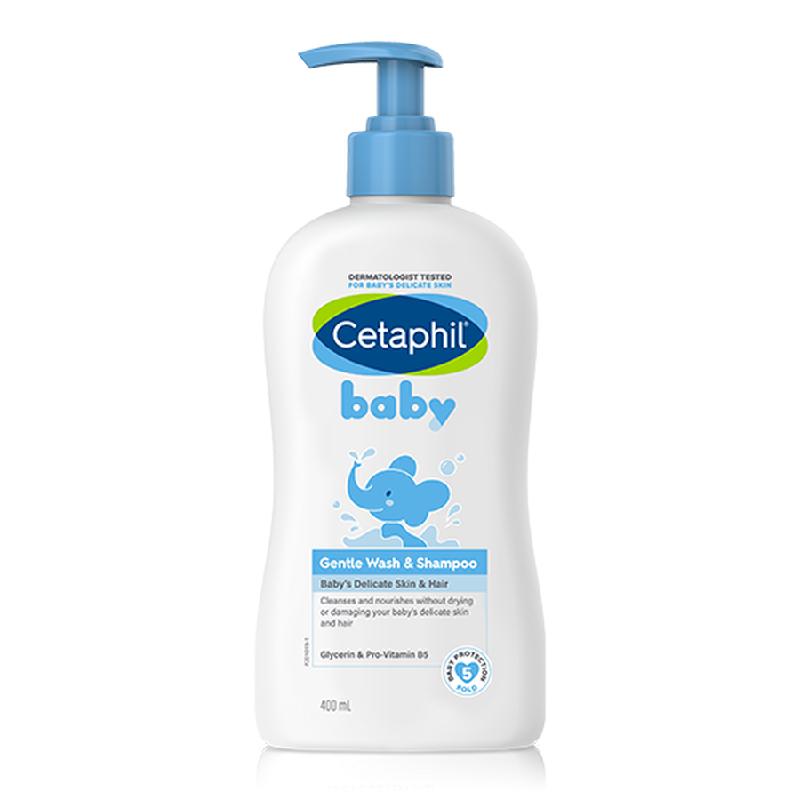 Sữa tắm gội dịu nhẹ cho bé Cetaphil Baby Gentle Wash & Shampoo