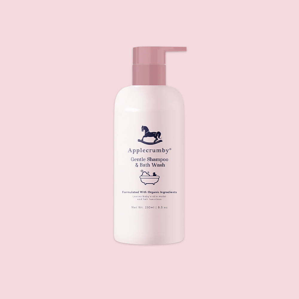 Sữa tắm gội làm dịu cho da nhạy cảm Applecrumby Gentle Shampoo & Bath Wash, 250ml